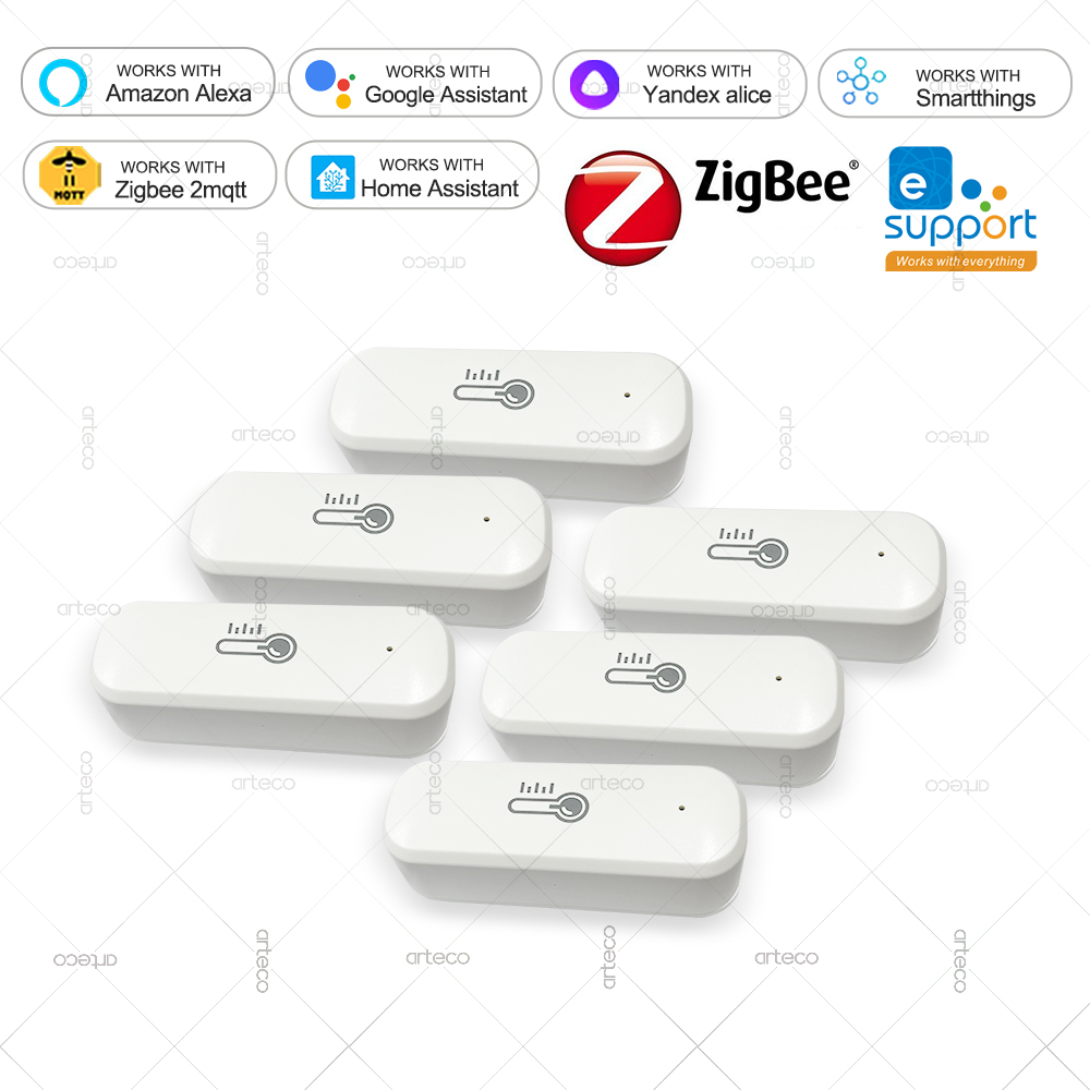 Smart Home Tablet - Zigbee Temperature And Humidity Sensor Smart
