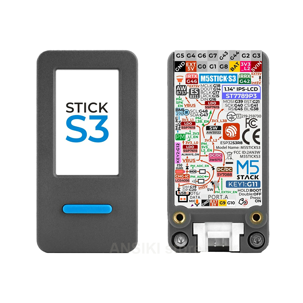 Smart Home Monitor - M5Stack M5StickS3 ESP32-S3 IoT Development Kit