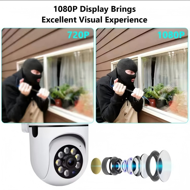 Smart Home Outdoor Camera - A7 Wireless Monitoring Camera 360 degree