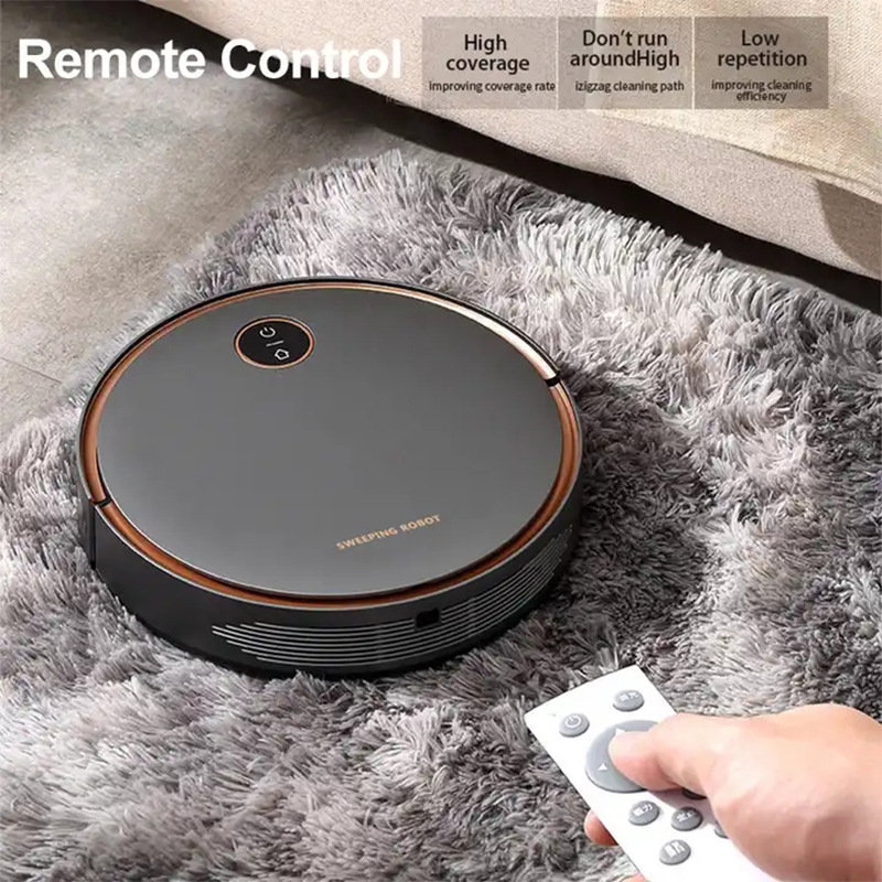 Smart Home Appliances - Smart Robot Vacuum Auto‑Recharge 2‑in‑1 Sweep
