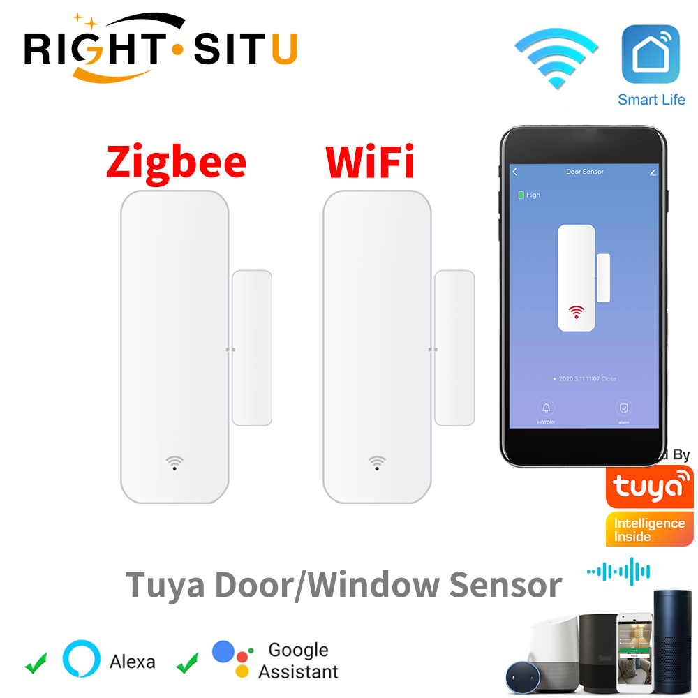 Smart Home Tablet - Tuya WiFi Zigbee Door Window Sensor