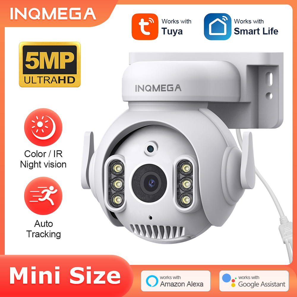 Smart Home Outdoor Camera - INQMEGA 5MP Wifi TUYA CAMERA Thông