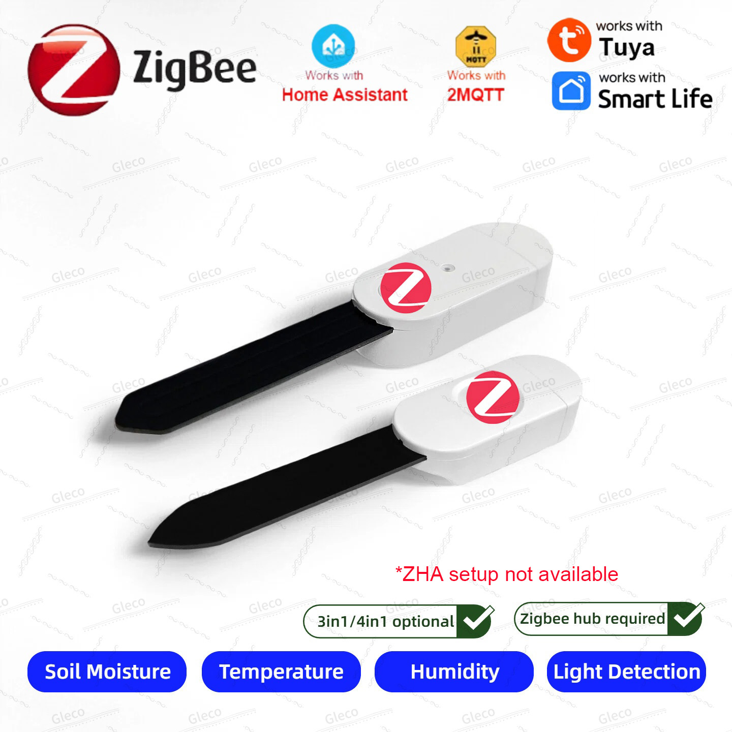 Smart Home Features - Zigbee Soil Moisture Sensor Meter Temperature