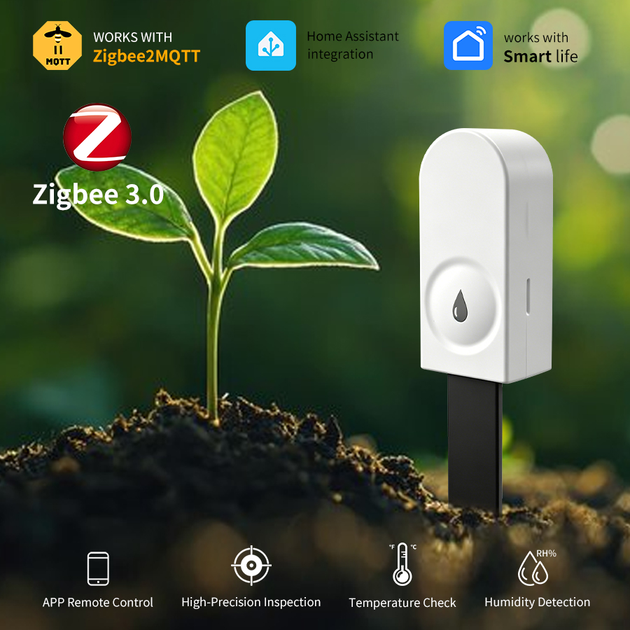 Smart Home Features - Smart Zigbee 3.0 Soil Tester Humidity