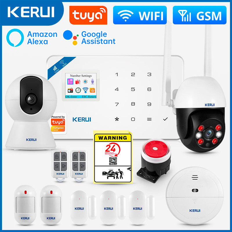 Smart Home Automation System - KERUI W181 Alarm System Secutrity Home