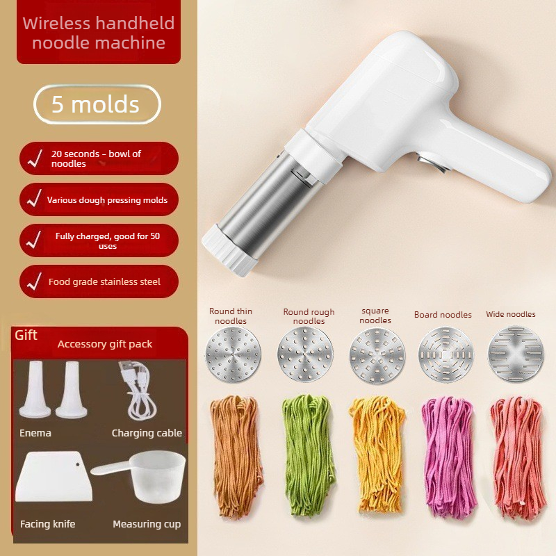 Smart Home Kitchen - Electric Cordless Noodle Maker Handheld Portable