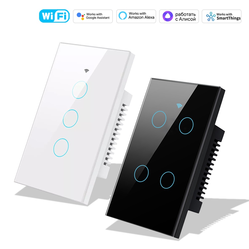 Smart Home Features - Smart Life Wifi+Bluetooth Touch Light Wall