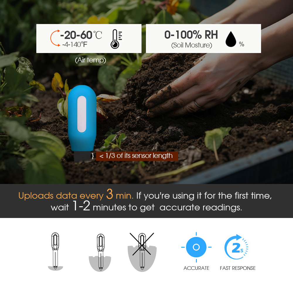 Smart Zigbee Soil Sensor for H - đánh giá và giá Smart Home Monitor