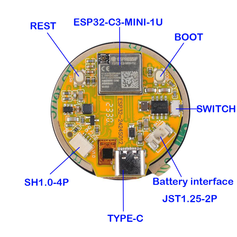 ESP32 Display 1.28 inch ESP32- - đánh giá và giá Smart Home Features