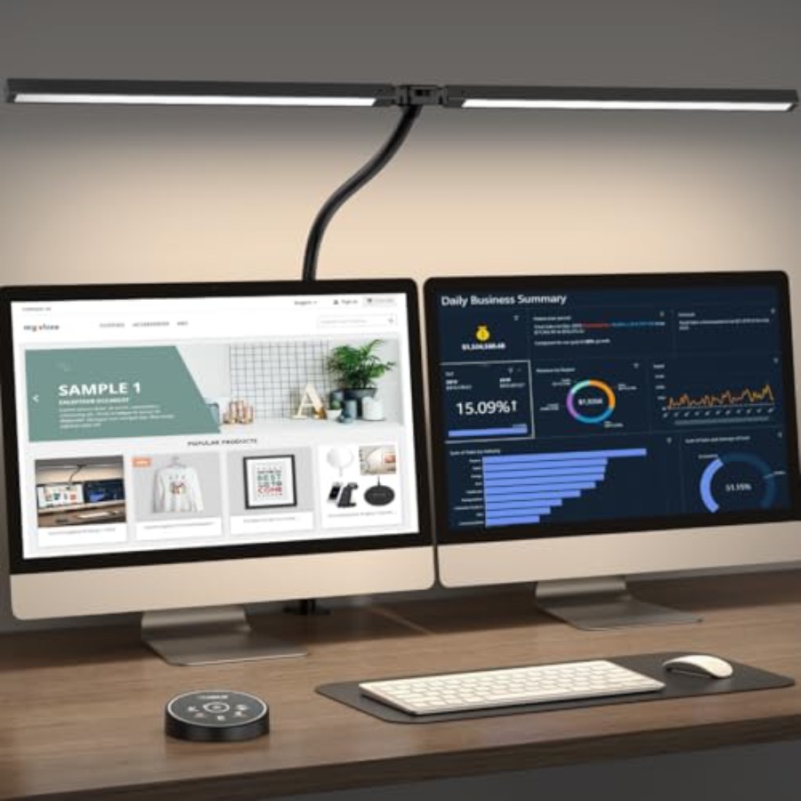 Led Desk Lamp for Office Home  - đánh giá và giá Smart Home Monitor