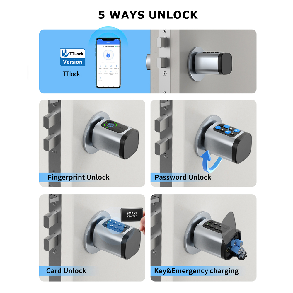 TTLock APP Fingerprint FRID Ca - đánh giá và giá Smart Home Website