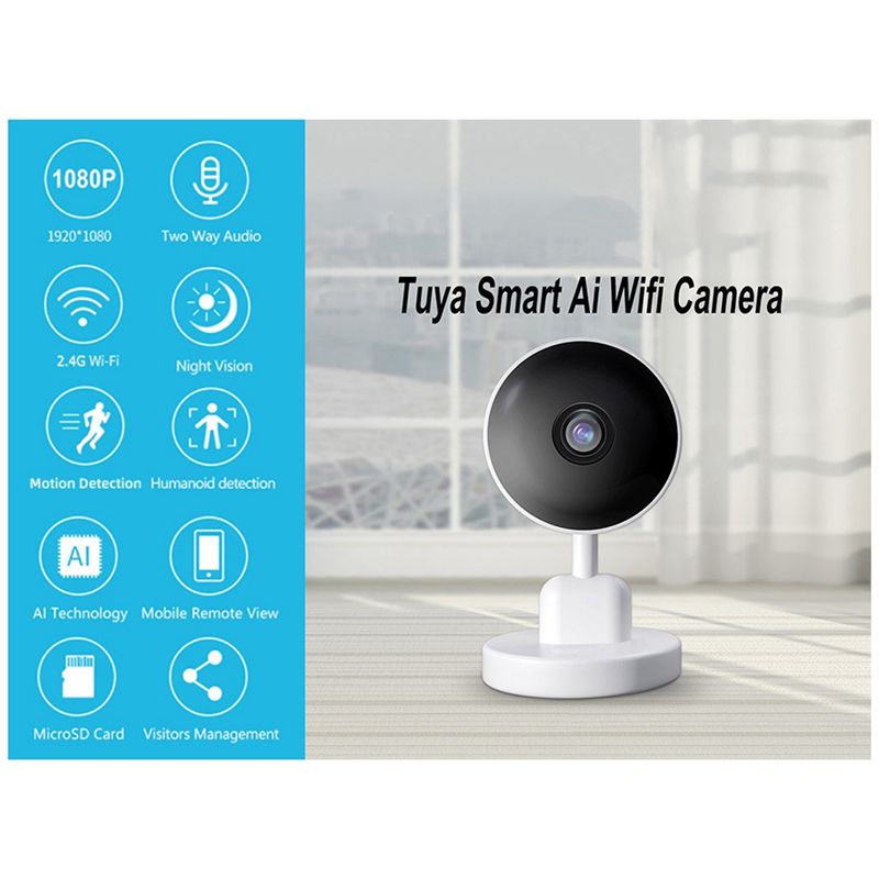 Essential Indoor Wifi Tuya Cam - đánh giá và giá Security Ip Camera