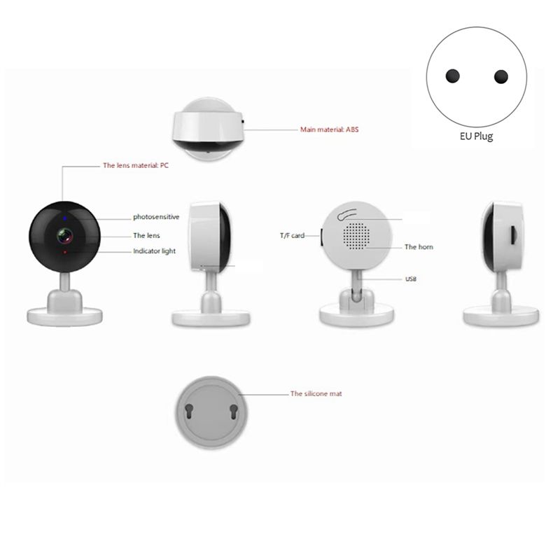 Essential Indoor Wifi Tuya Cam - đánh giá và giá Security Ip Camera