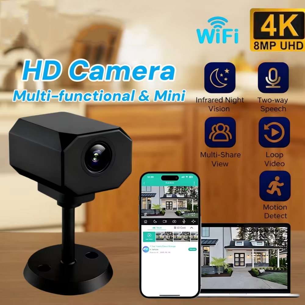 4K HD WiFi Security Camera for - đánh giá và giá Smart Home Monitor