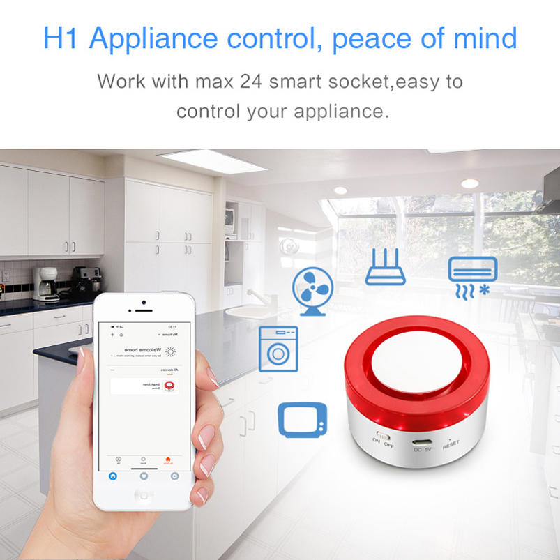 WiFi Tuya Home Alarm System 12 - đánh giá và giá Smart Home Ecosystems