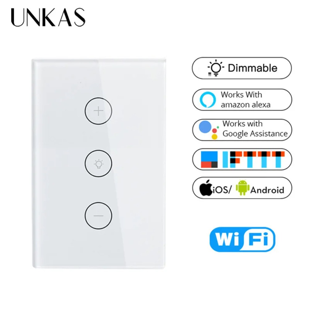 UNKAS Life WiFi Smart Dimmer L - đánh giá và giá Smart Home Features