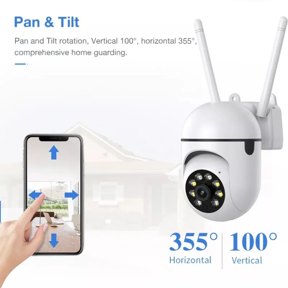 A7 Wireless Monitoring Camera  - đánh giá và giá Smart Home Outdoor Camera