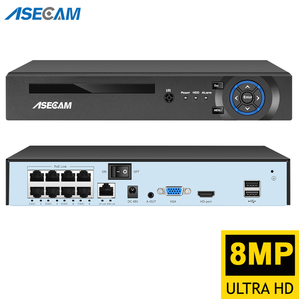 Super 8MP POE NVR Video Record - đánh giá và giá Security Ip Camera