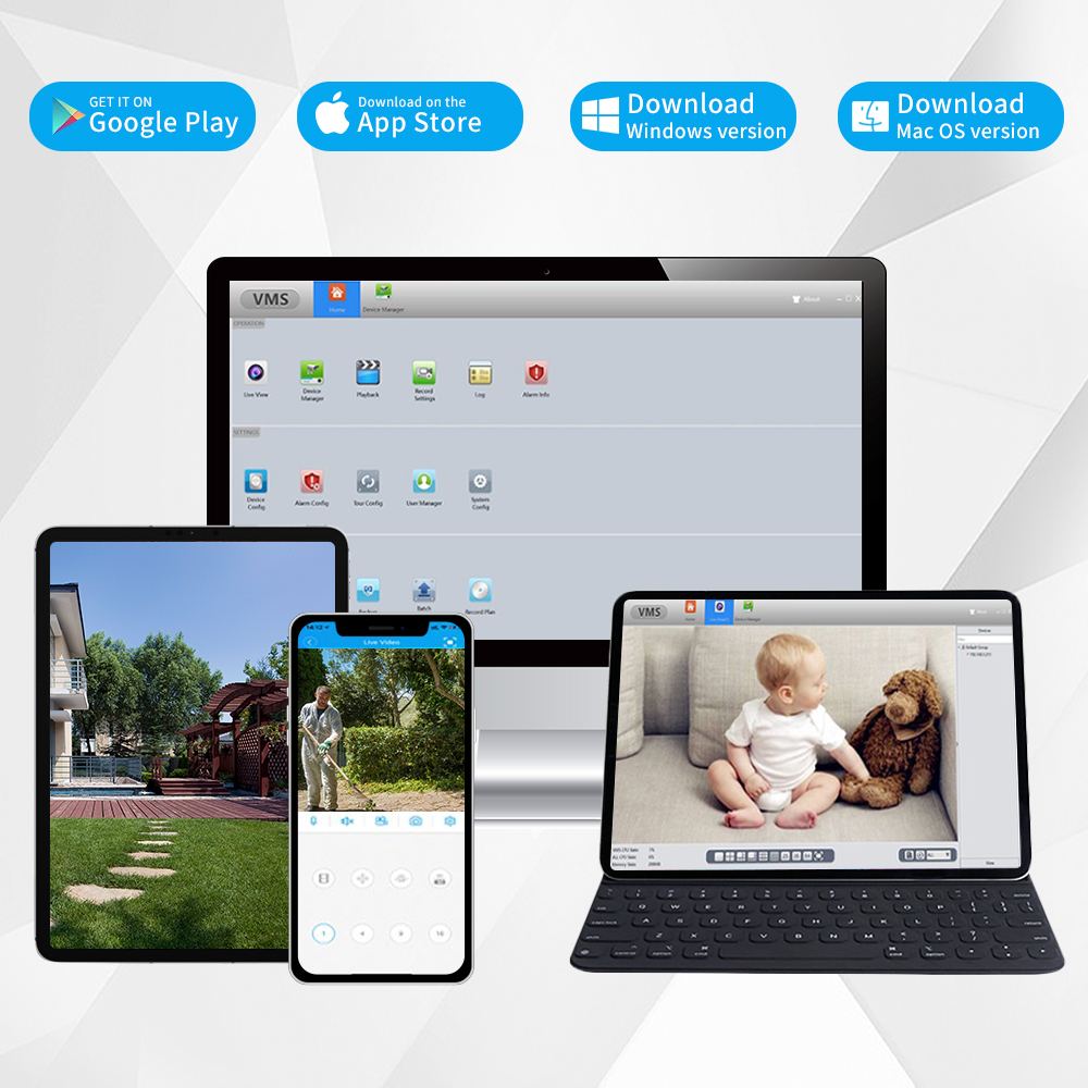 Super 8MP POE NVR Video Record - đánh giá và giá Security Ip Camera