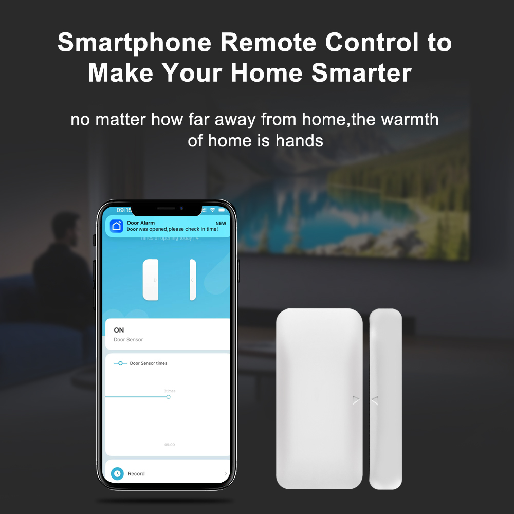 Tuya Zigbee Wireless Door Wind - đánh giá và giá Smart Home Ecosystems
