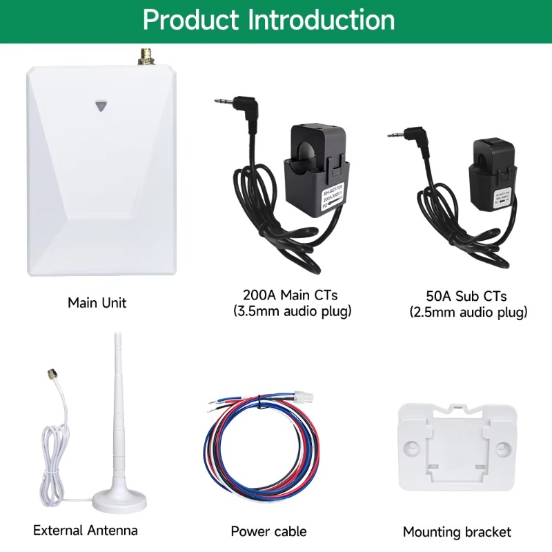 2025 Energy Monitor Solar Ener - đánh giá và giá Smart Home Monitor
