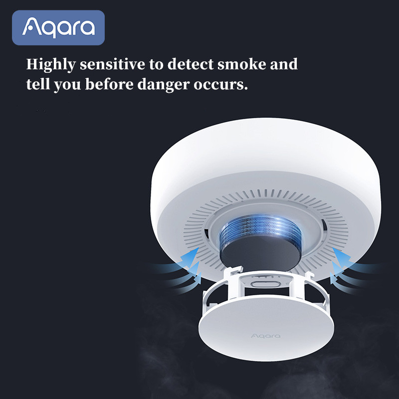Aqara Smart Smoke Detector Sen - đánh giá và giá Smart Home Yeelight