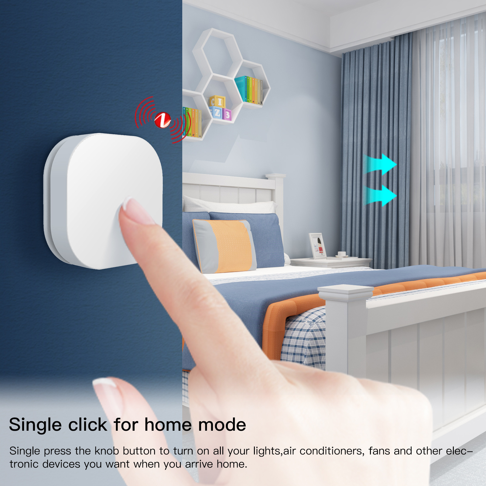 Mini Wireless Switch ZigBee Em - đánh giá và giá Smart Home Website
