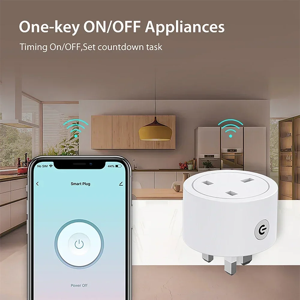 Zigbee Smart Plug 16A UK Socke - đánh giá và giá Smart Home Monitor