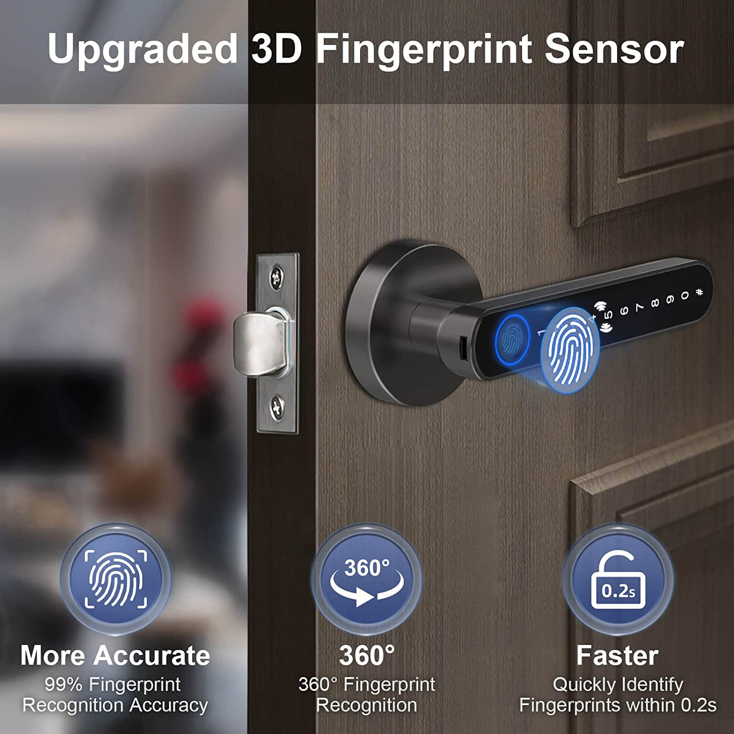 Smart Fingerprint Door Lock Ha - đánh giá và giá Smart Home Website