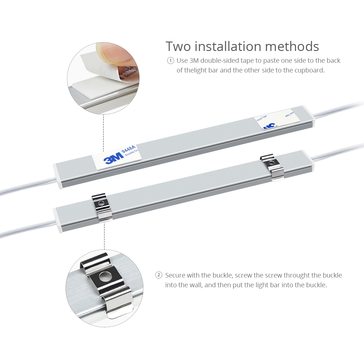 1-5 Pcs Kitchen Tuya Smart LED - đánh giá và giá Smart Home Kitchen