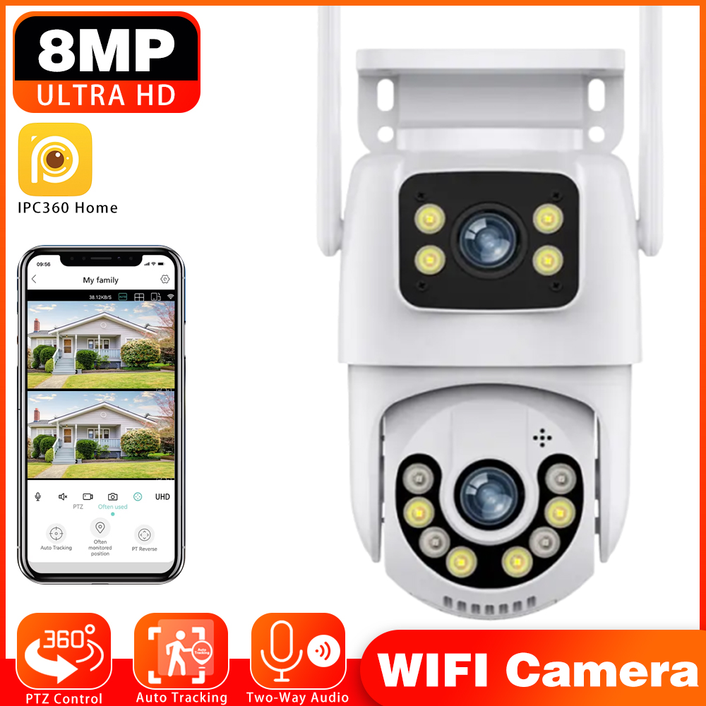 8MP IPC360 Home WIFI IP Camera - đánh giá và giá Smart Home Outdoor Camera