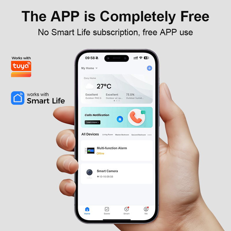 MULO Tuya Hệ Thống Báo Động Wi - đánh giá và giá Smart Home Automation System