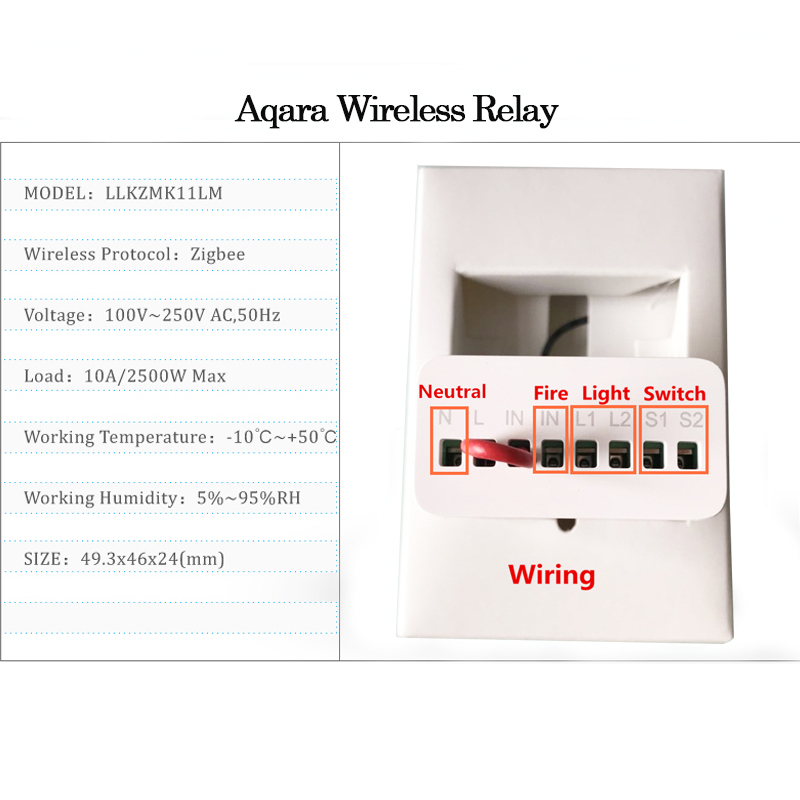 Aqara Two-Way Control Module R - đánh giá và giá Smart Home Yeelight