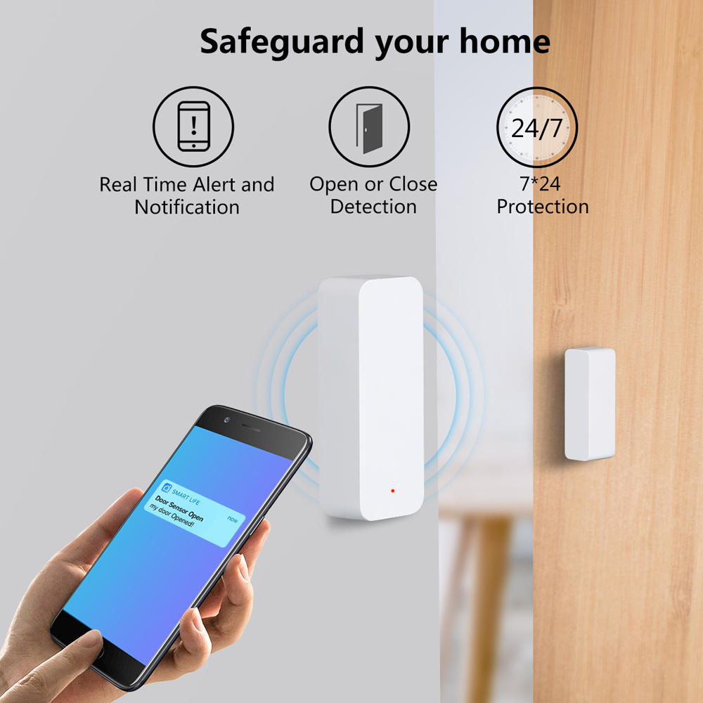 Tuya WiFi Zigbee Door Window S - đánh giá và giá Smart Home Tablet