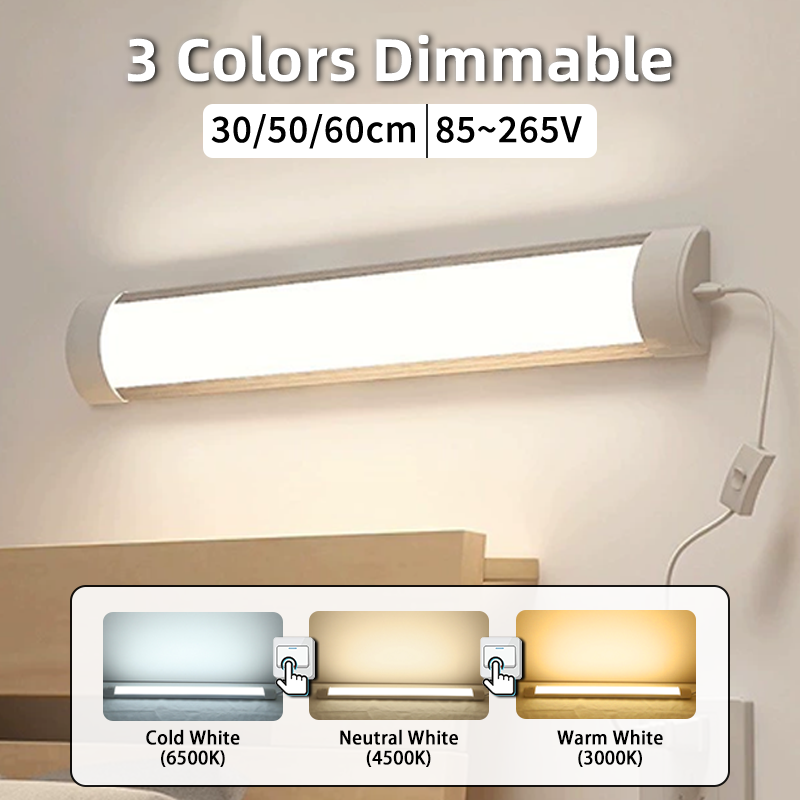 3 Colors Dimmable Led Tube Lig - đánh giá và giá Smart Home Kitchen