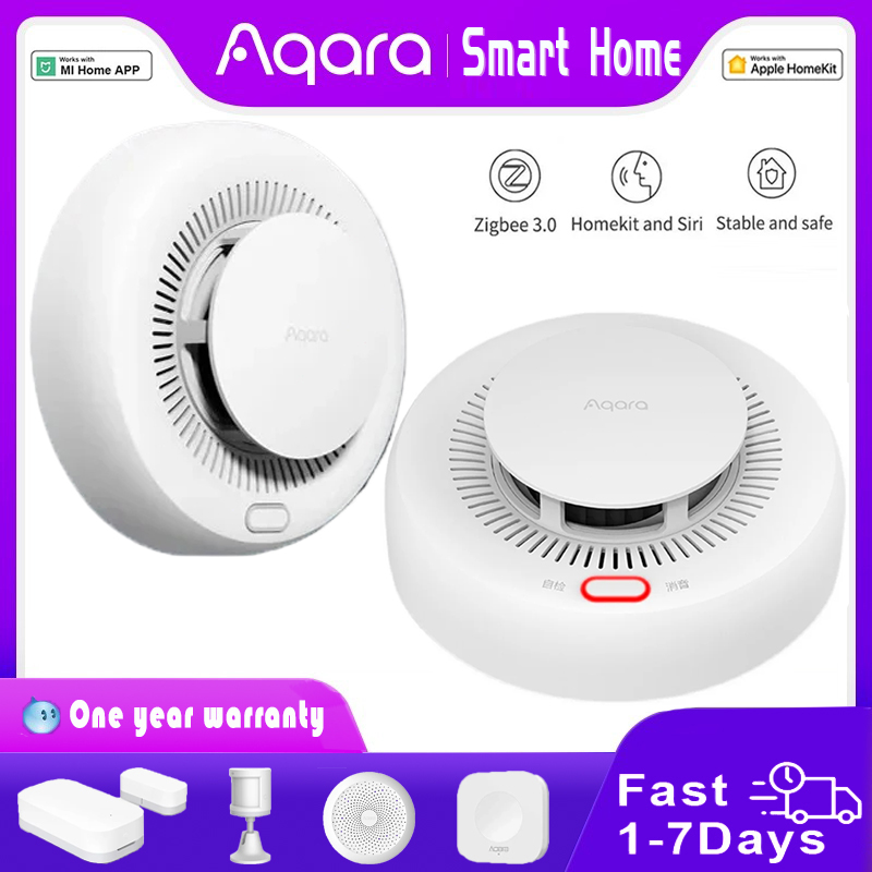New Aqara Smoke Detector Zigbe - đánh giá và giá Smart Home Yeelight