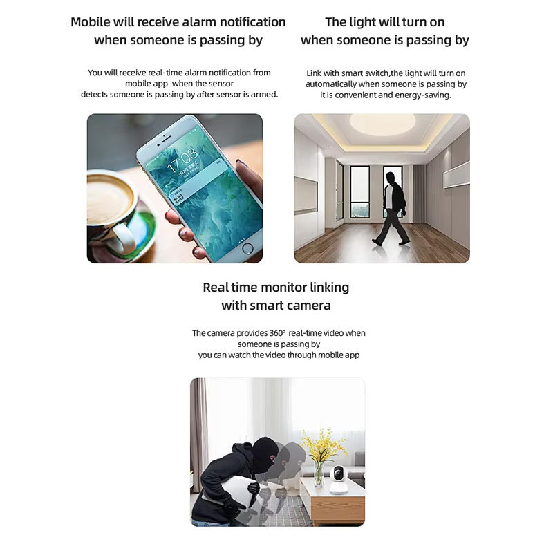Smart PIR Motion Sensor WiFi Z - đánh giá và giá Smart Home Features