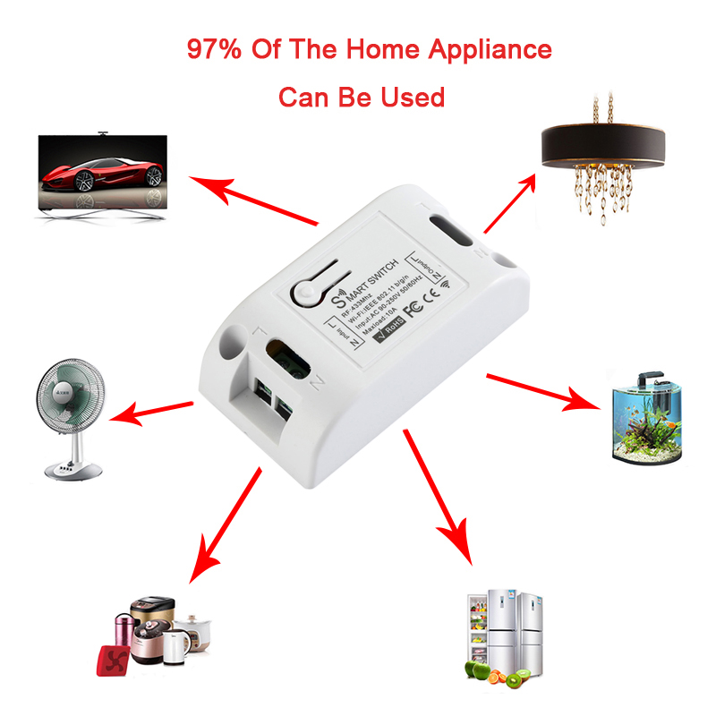 QIACHIP RF 433Mhz Phát Wifi Tu - đánh giá và giá Smart Home Features