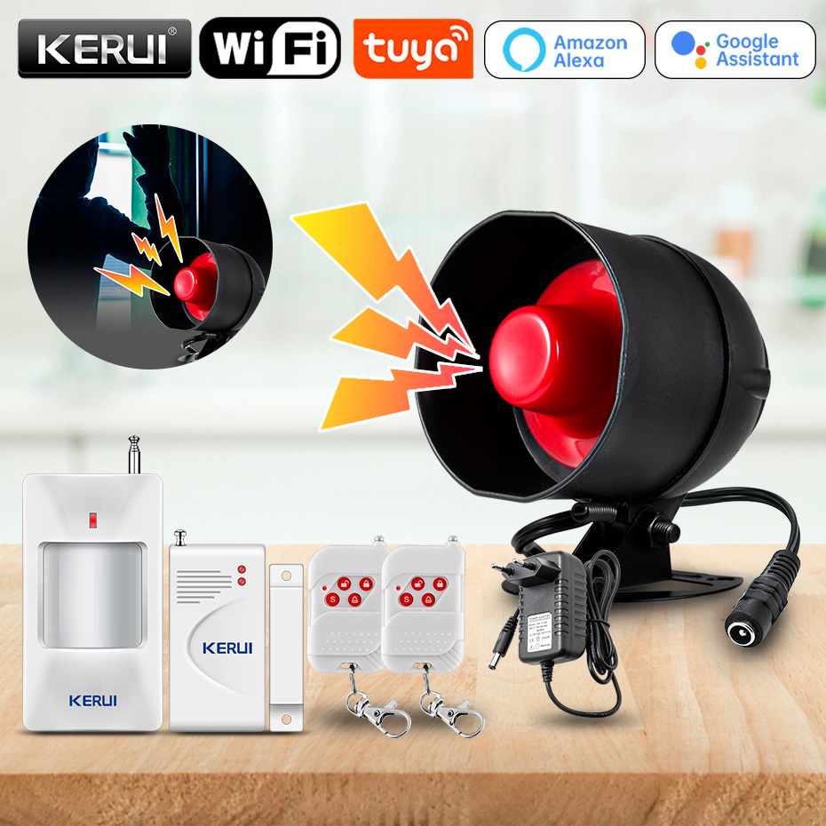 KERUI Tuya Smart WIFI Wireless - đánh giá và giá Smart Home Automation System