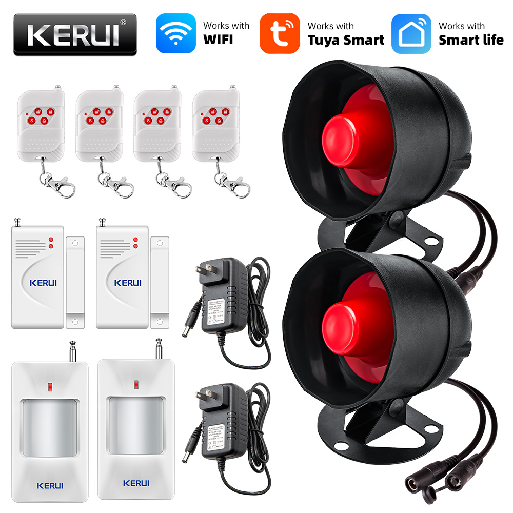 KERUI Tuya Smart WIFI Wireless - đánh giá và giá Smart Home Automation System
