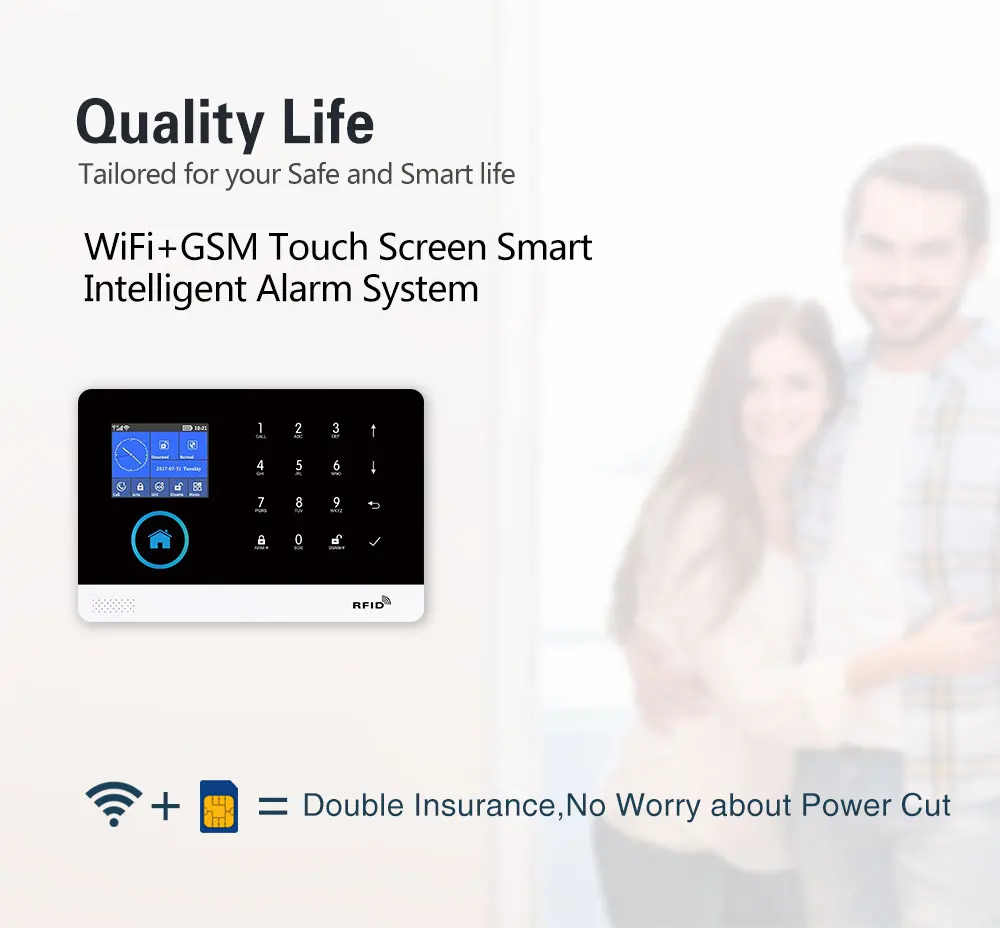 PGST Intelligent Alarm Device, - đánh giá và giá Smart Home Automation System