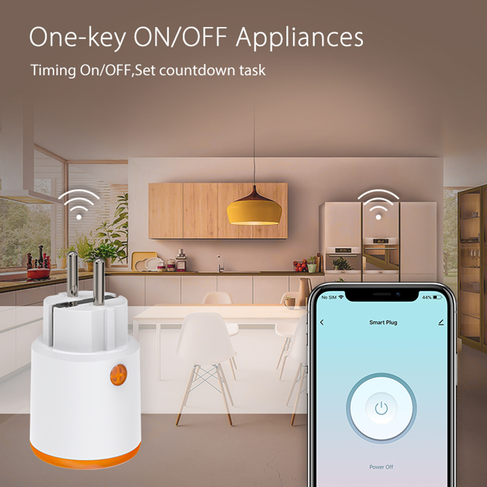 Smart Zigbee Plug Socket 3680W - đánh giá và giá Smart Home Features