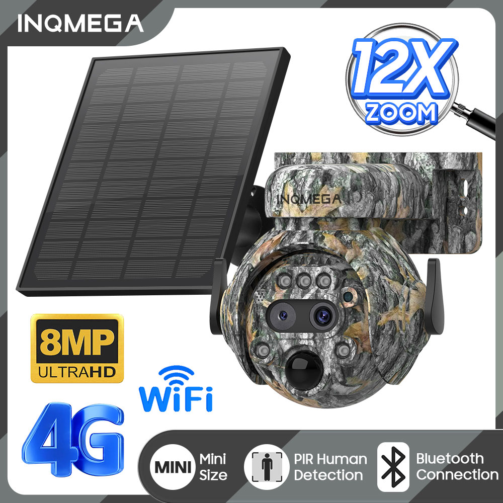 INQMEGA 8MP Solar Powered Came - đánh giá và giá Smart Home Outdoor Camera