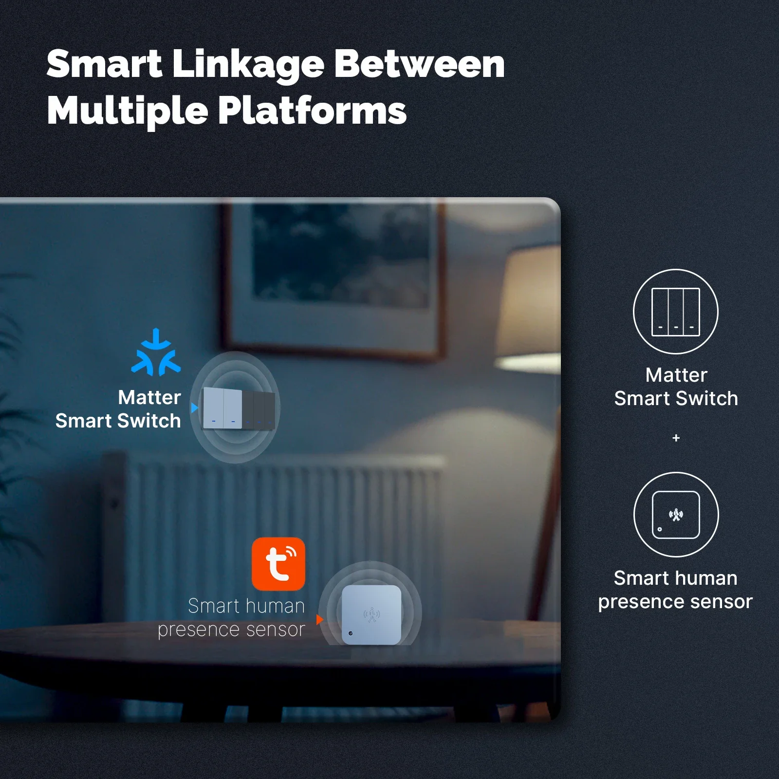 MOES Matter Tuya WiFi Smart Li - đánh giá và giá Smart Home Tablet