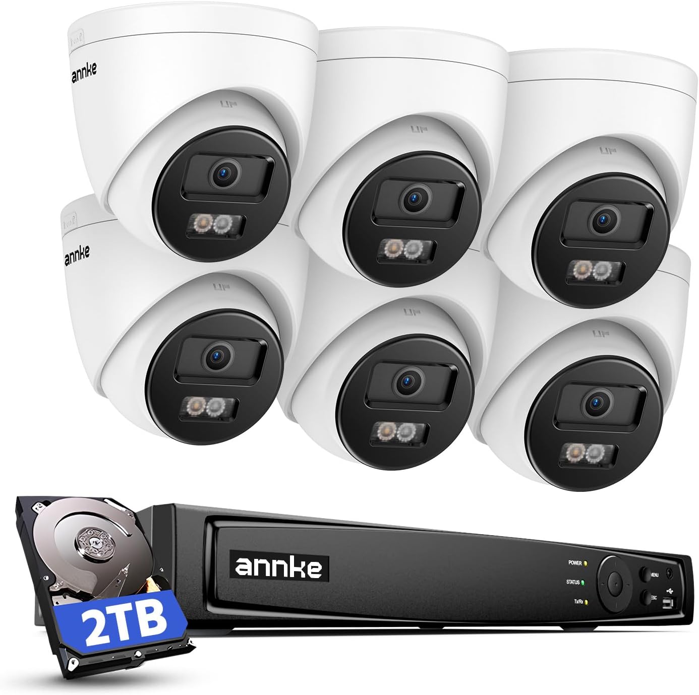 ANNKE 8CH 4K PoE Security Came - đánh giá và giá Smart Home Outdoor Camera