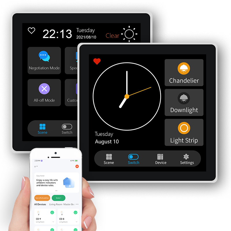 FUERS 4 Inch Touch Screen Mult - đánh giá và giá Smart Home Monitor