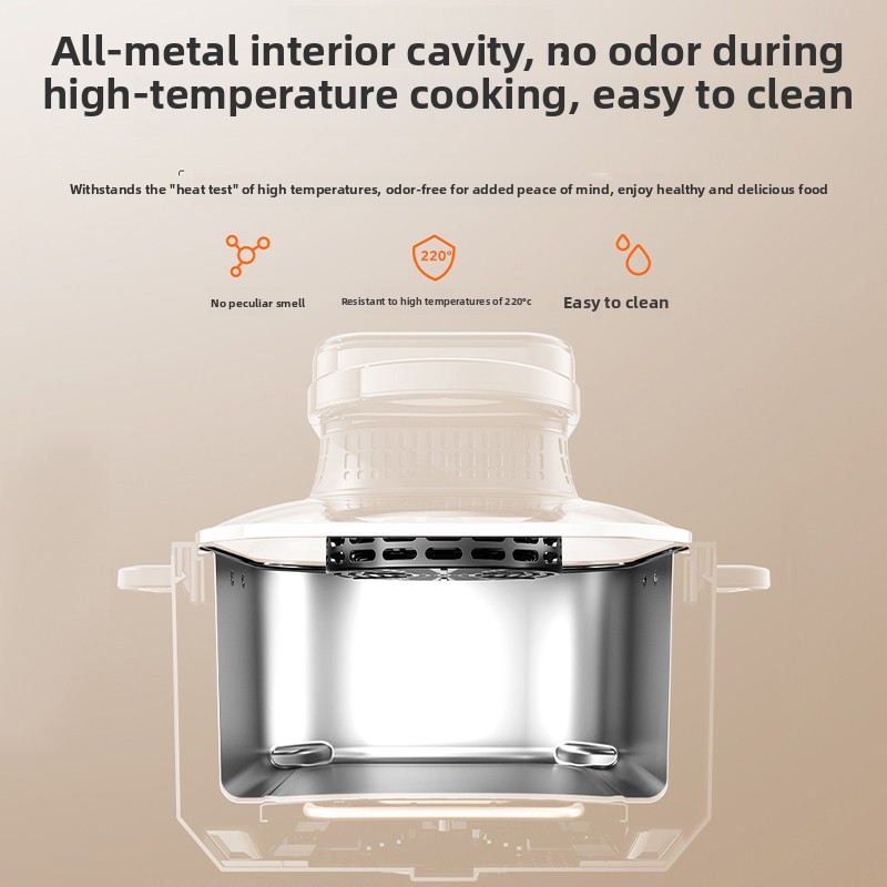 6.5L Smart Air Fryer Oven Home - đánh giá và giá Smart Home Oven