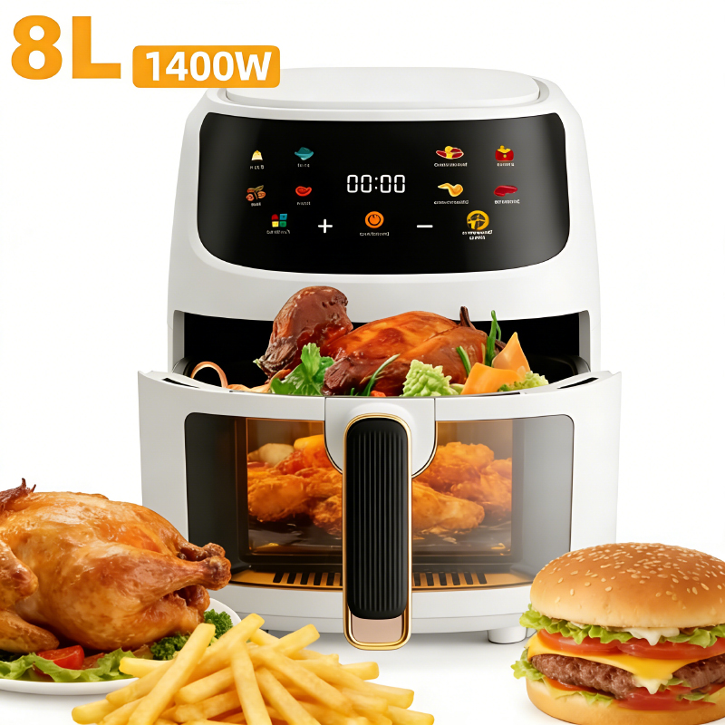 1400W 8L Oil‑Free Smart Air Fr - đánh giá và giá Smart Home Oven