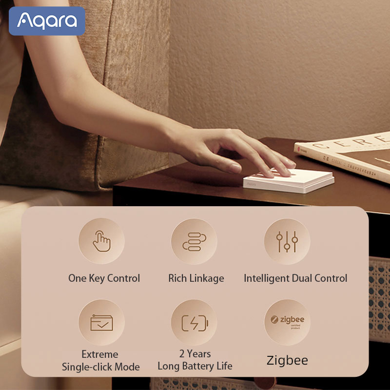 Original Aqara Wall Switch E1  - đánh giá và giá Smart Home Yeelight