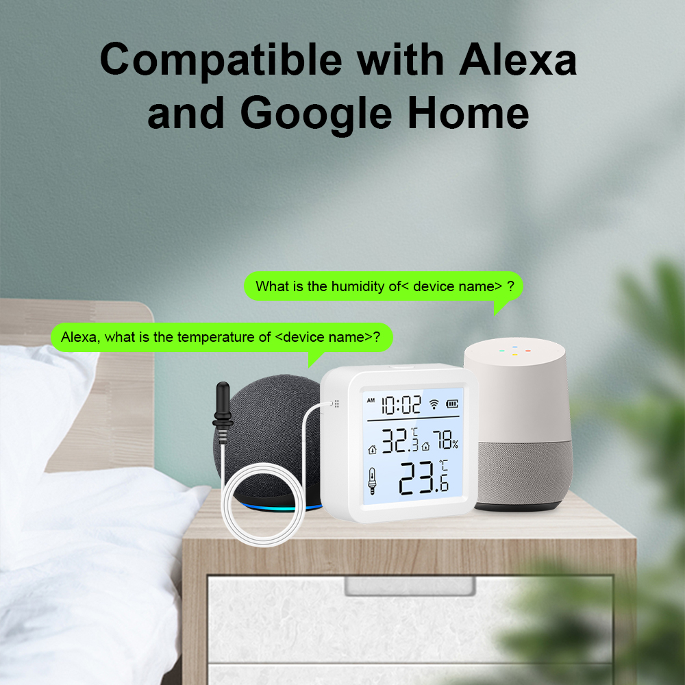 WiFi Humidity Temperature Sens - đánh giá và giá Smart Home Monitor